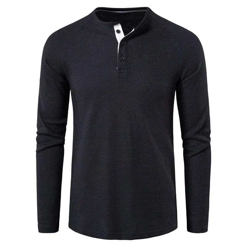 Classic Henley Thermal Shirt