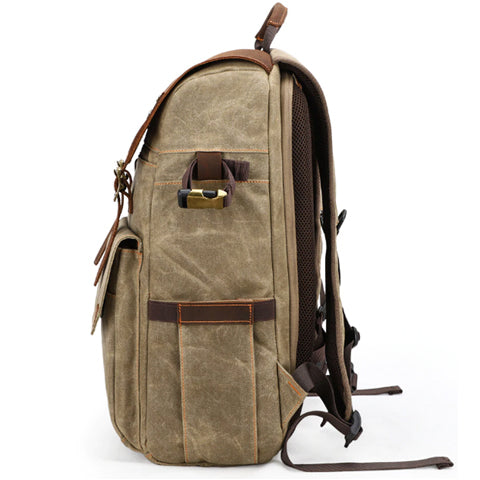 Vintage Design Camera Backpack Durable