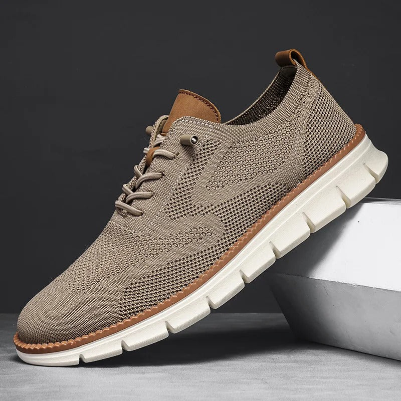 Men’s Breathable Knit Sneakers | Lightweight Casual Walking Shoes