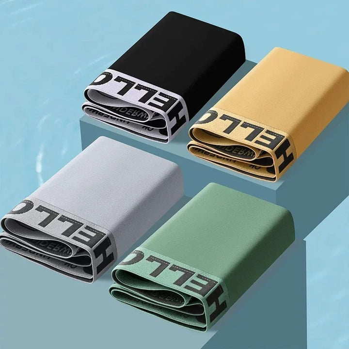 Men’s Ice Silk Breathable Boxer Briefs