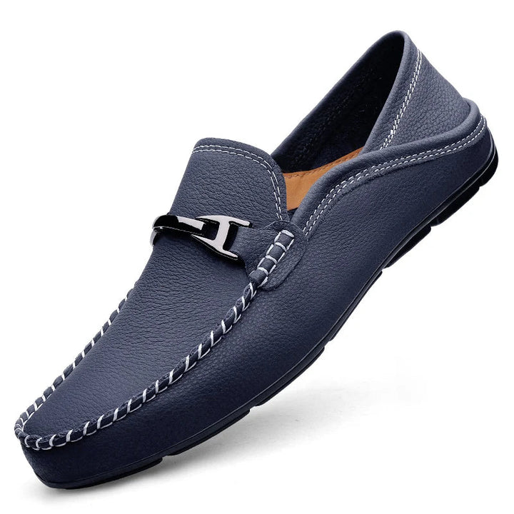 Men’s Leather Slip-On Loafers