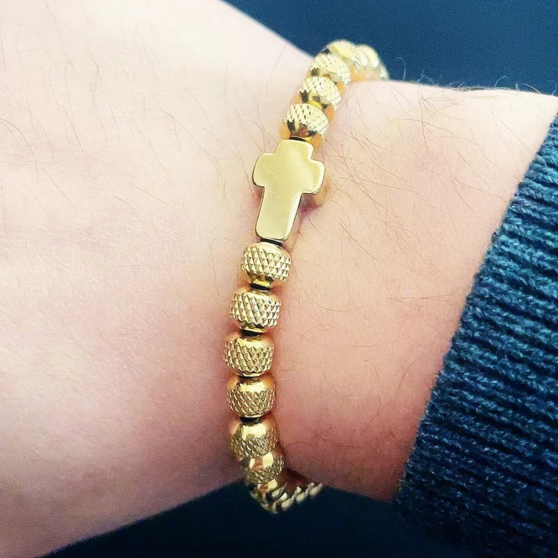 ValorBead Cross Bracelet