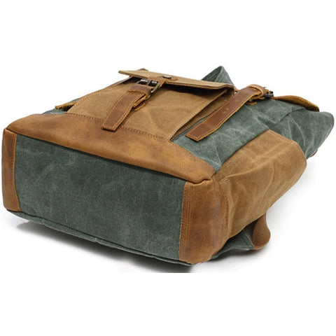 Canvas Vintage Style Backpack Mens