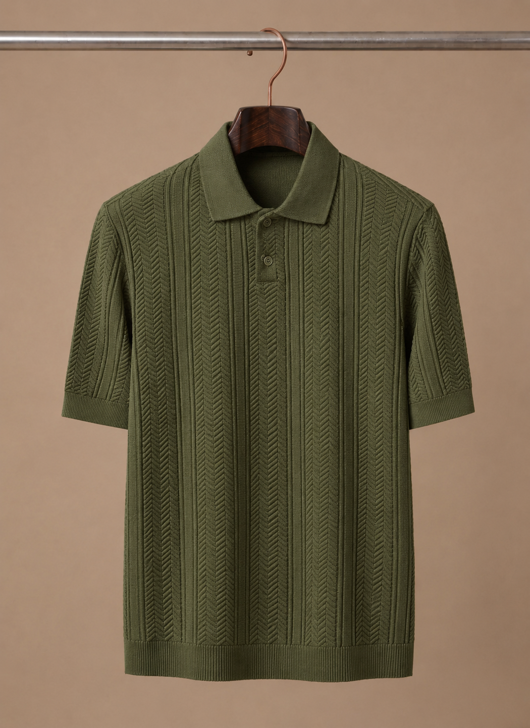 Men's Slim Fit Breathable Summer Polo Shirt