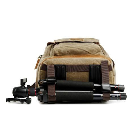 Canvas Vintage Camera Backpack