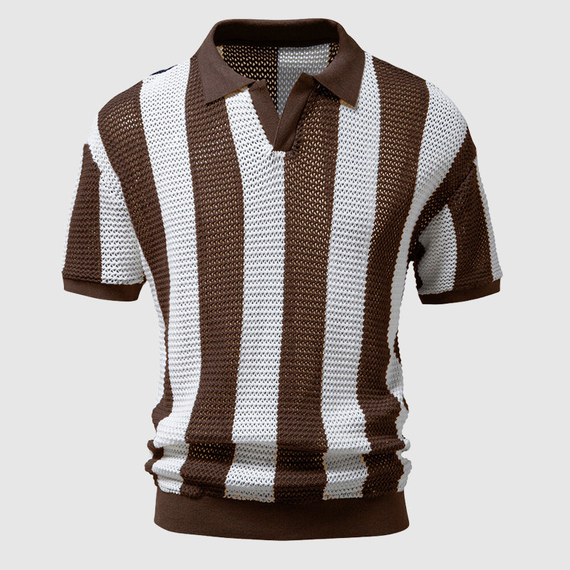 Manhattan Knitted Polo Shirt
