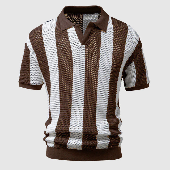 Manhattan Knitted Polo Shirt