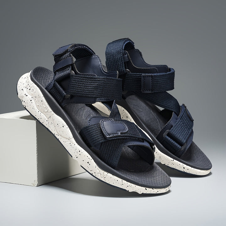 Men's Sport Sandals Adjustable Canvas Straps