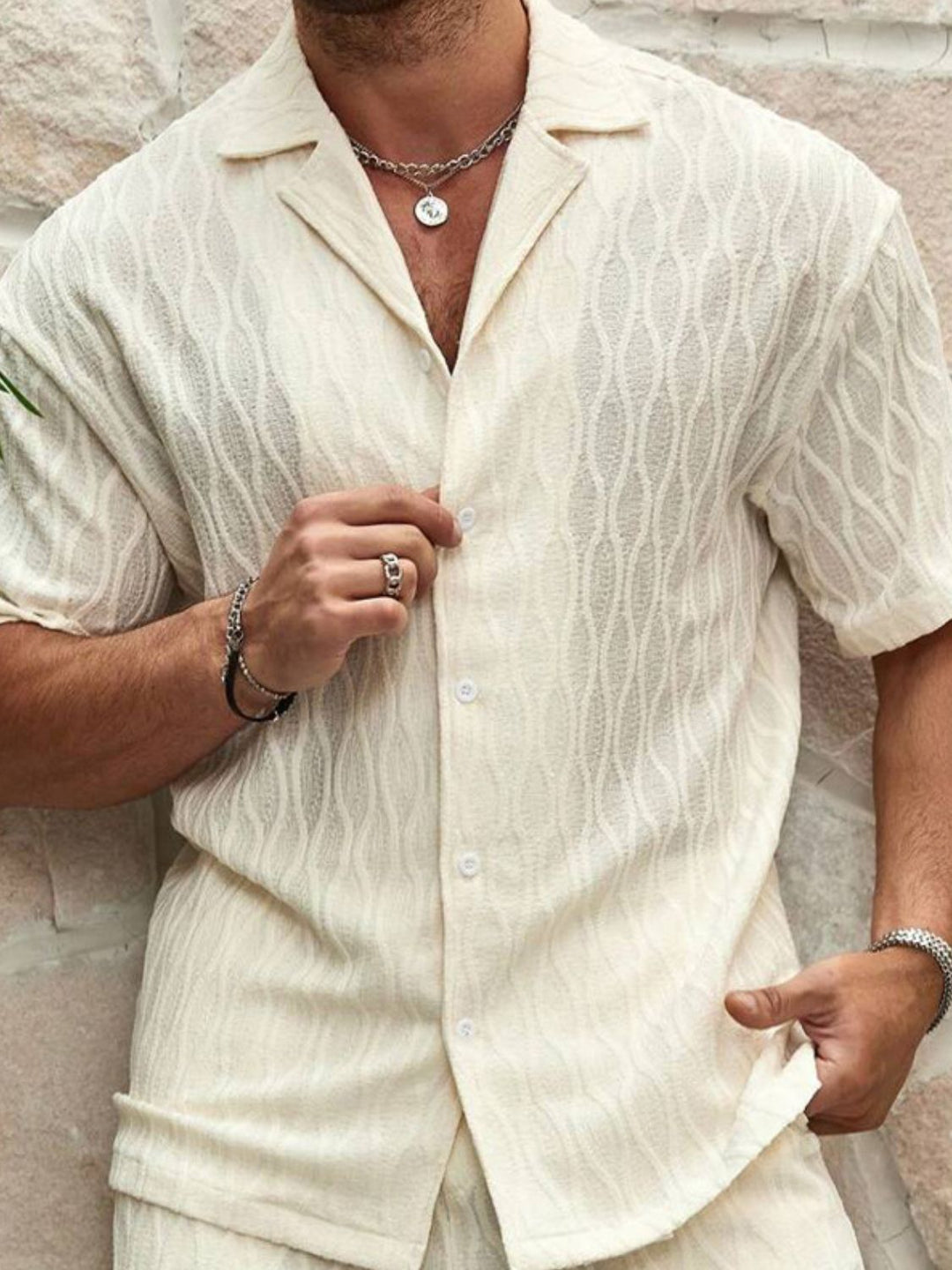 Summer Short Sleeve Top and Shorts Set
