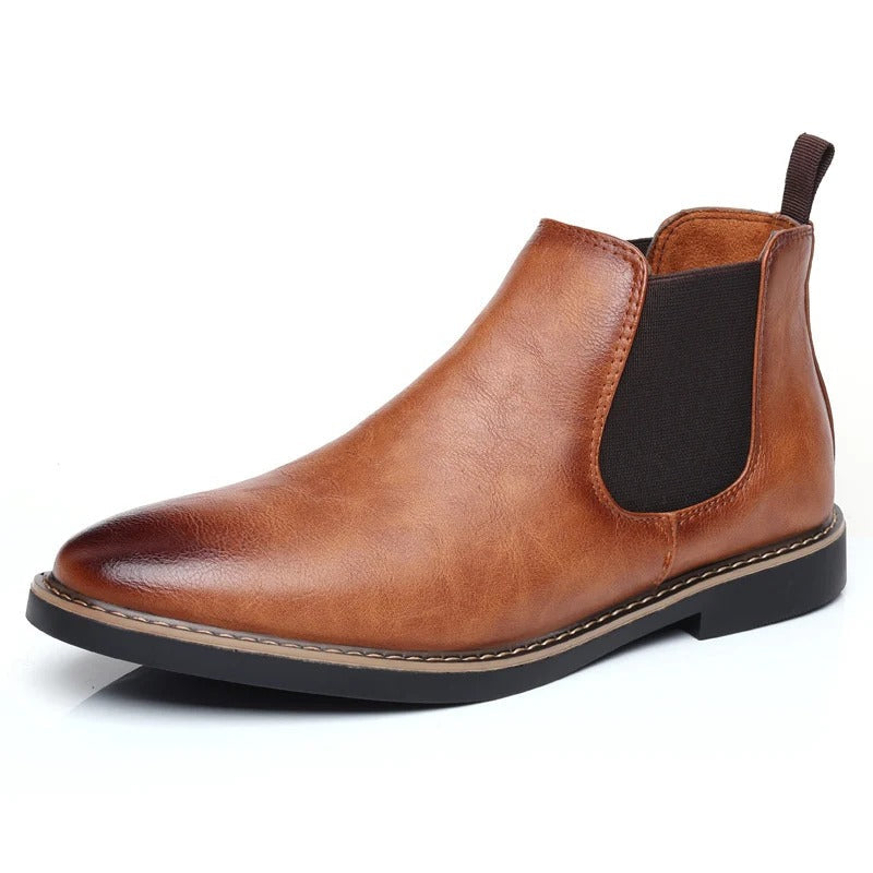 Classic Leather Chelsea Boots
