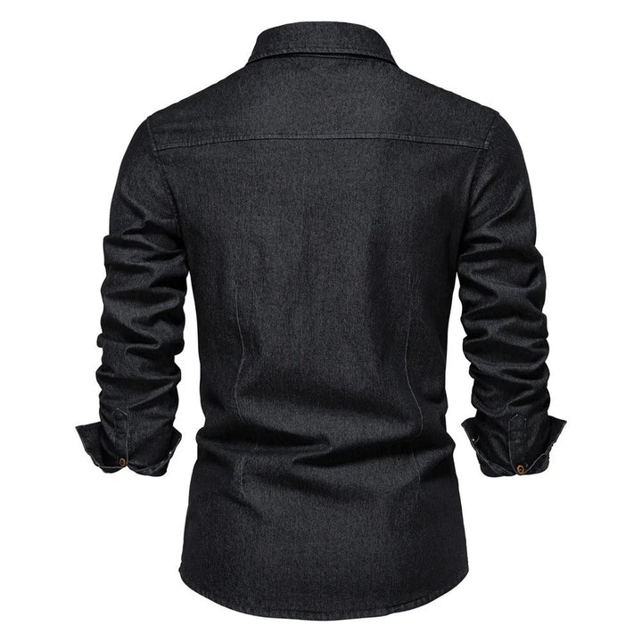 Western Denim Shirt Men's