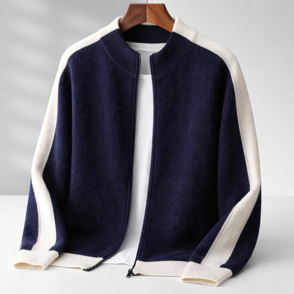 Detail of the jacket sleeve and cuff