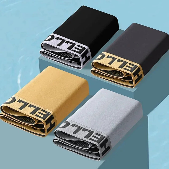 Men’s Ice Silk Breathable Boxer Briefs