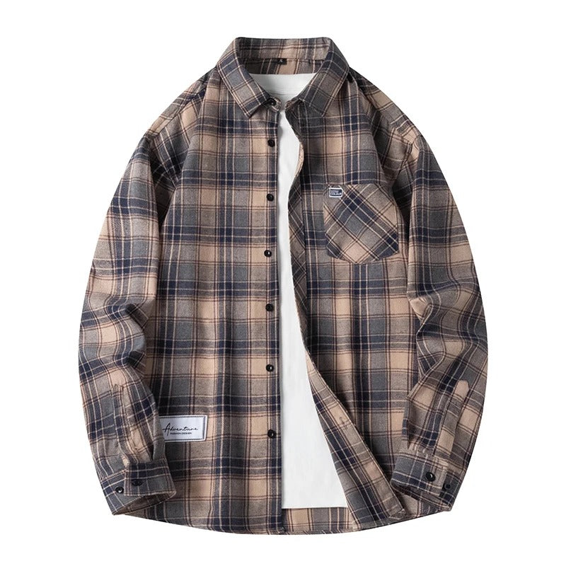 RustGrid Flannel Overshirt