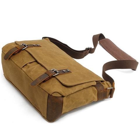 Vintage Canvas Crossbody Bag