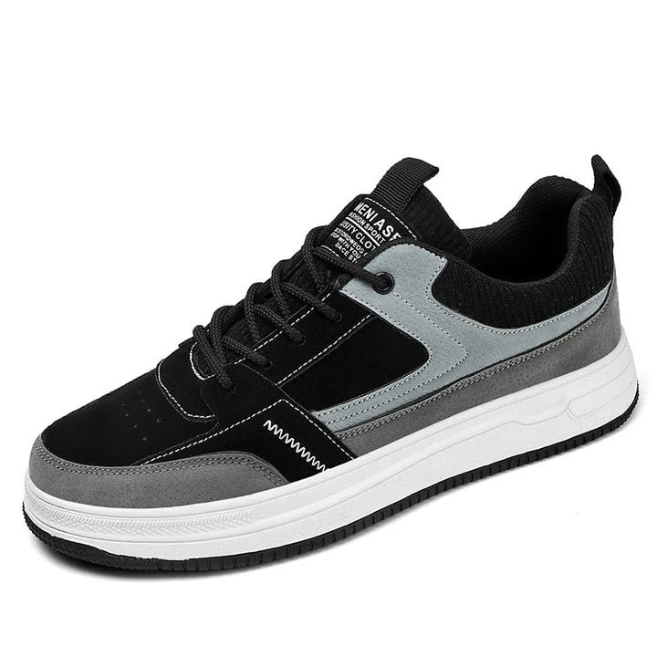 Men's Patchwork Low-Top Sneakers Casual Shoes