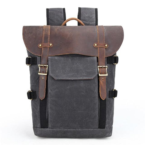 DSLR Camera Backpack Durable Vintage Design