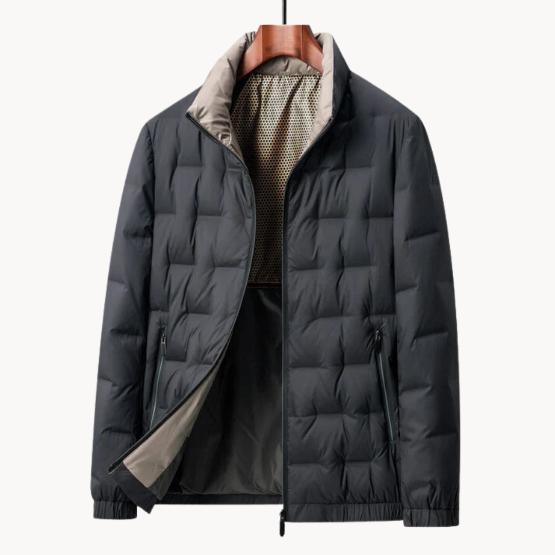 Men's Quilted Lightweight Jacket Relaxed Fit