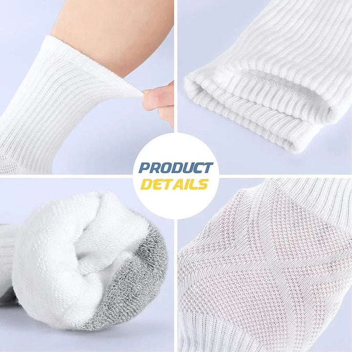 Men's Cushioned Breathable Athletic Crew Socks