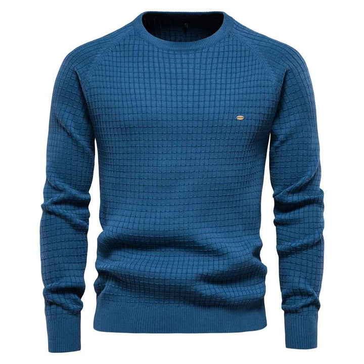 Classic Textured Knit Sweater