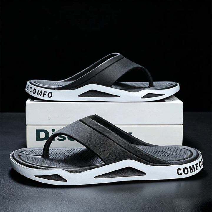 Men's recovery sandals with lightweight open design for everyday comfort