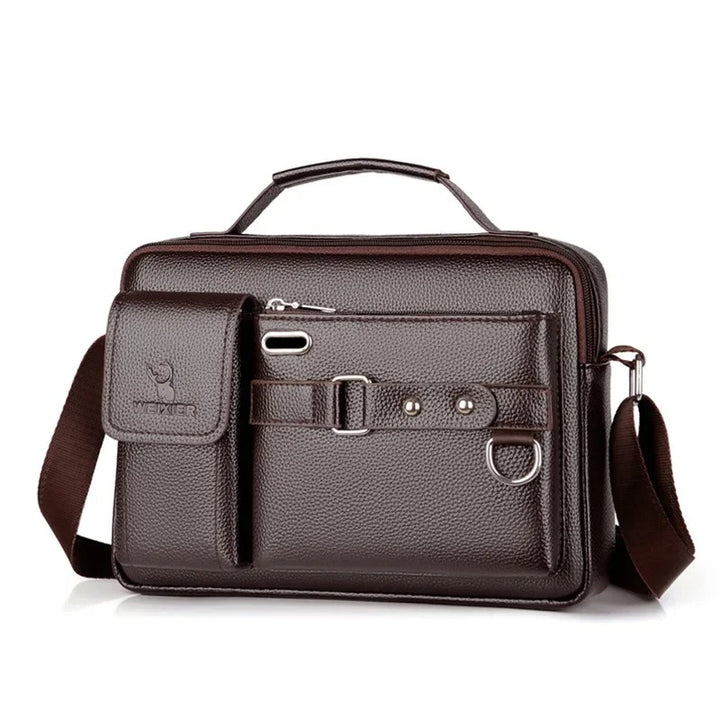 CommandTech Leather Briefcase