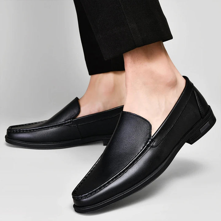Men's Leather Loafers Dress Shoes