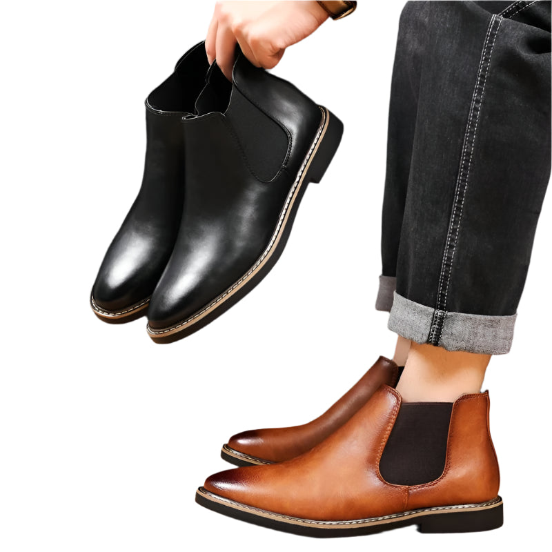 Classic Leather Chelsea Boots