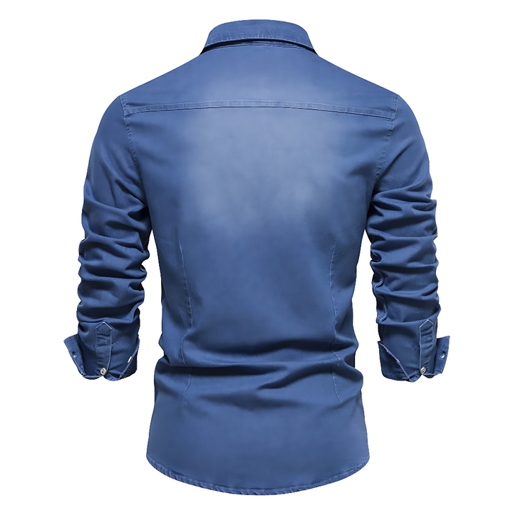Western Denim Shirt Men's