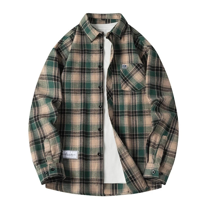 RustGrid Flannel Overshirt