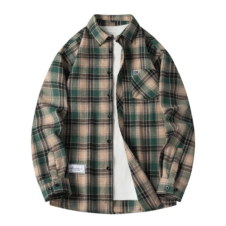 RustGrid Flannel Overshirt