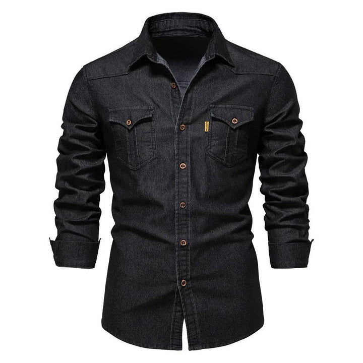 Western Denim Shirt Men's