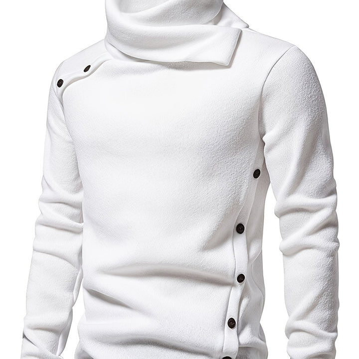 Men's Shawl Collar Relaxed Fit Jumper