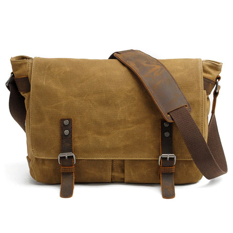 Vintage Canvas Crossbody Bag