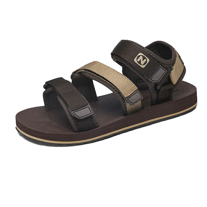 Men's Flat Gladiator Sandals Breathable Casual Summer Shoes