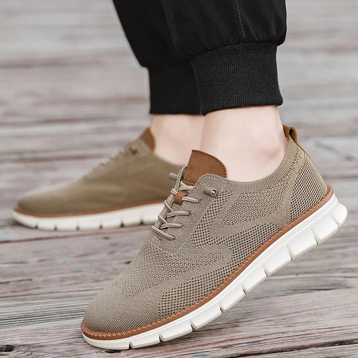 Men’s Breathable Knit Sneakers | Lightweight Casual Walking Shoes