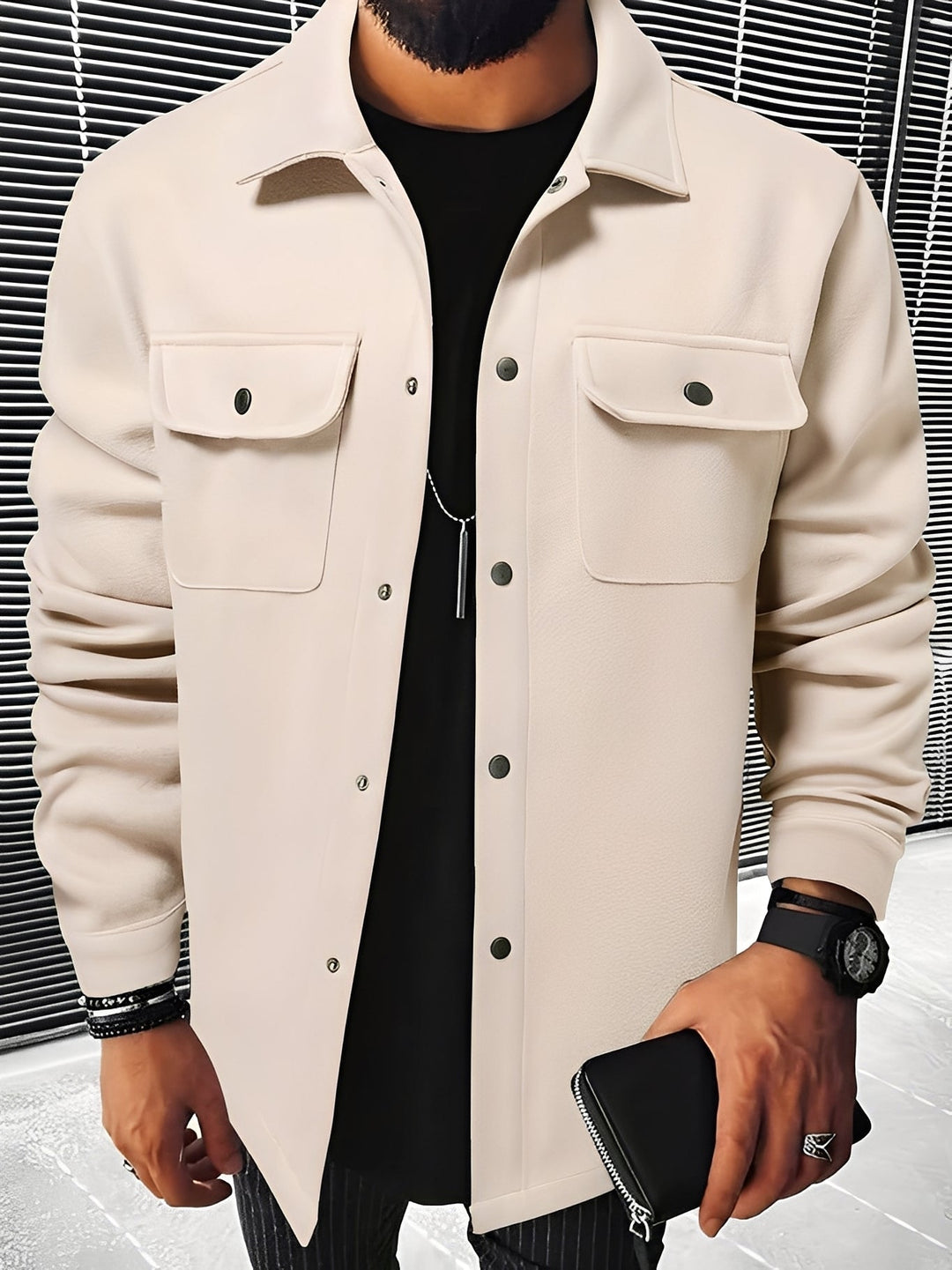 Men's Lightweight Breathable Modern Tailored Blazer