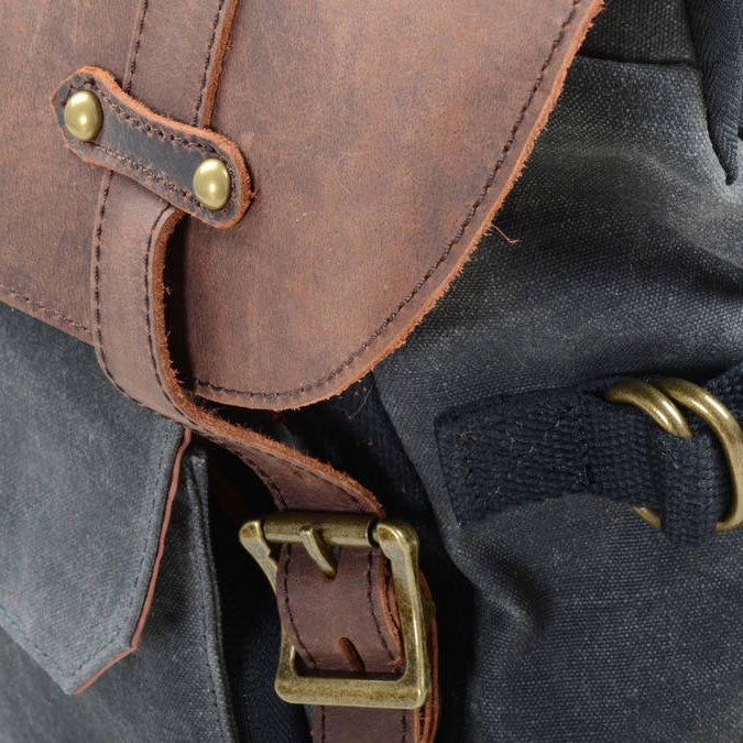 DSLR Camera Backpack Durable Vintage Design