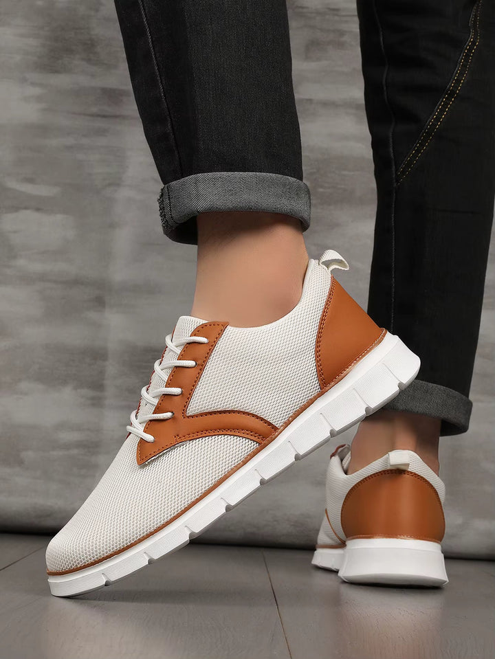 Men's Canvas Leather Sneakers