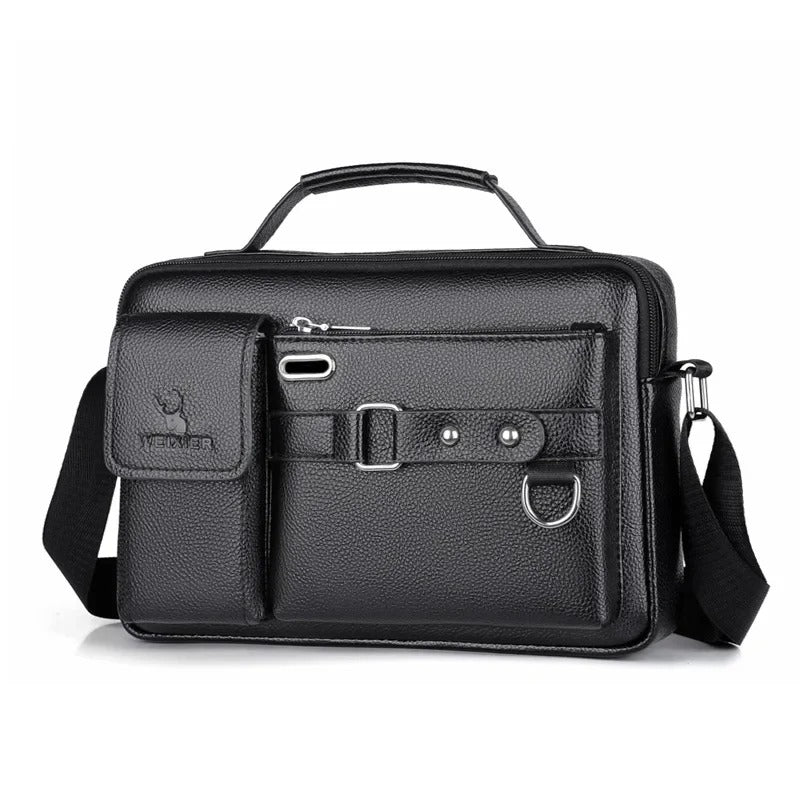 CommandTech Leather Briefcase