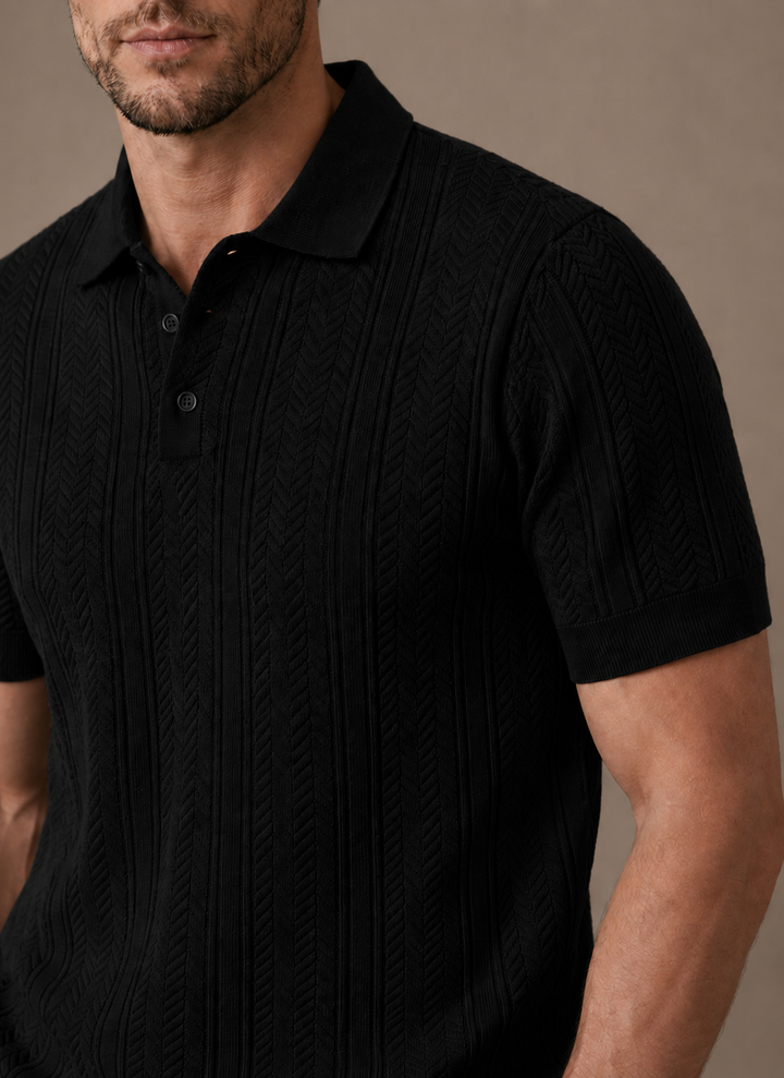 Men's Slim Fit Breathable Summer Polo Shirt