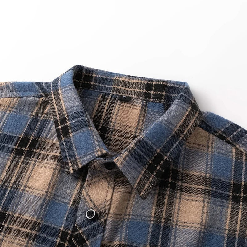 RustGrid Flannel Overshirt