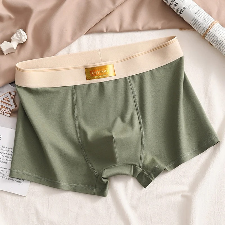 Men’s Ultra-Soft Cotton Boxer Briefs