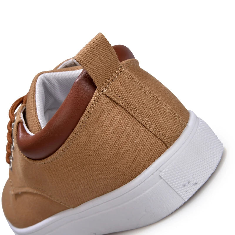 Men's Canvas Leather Sneakers