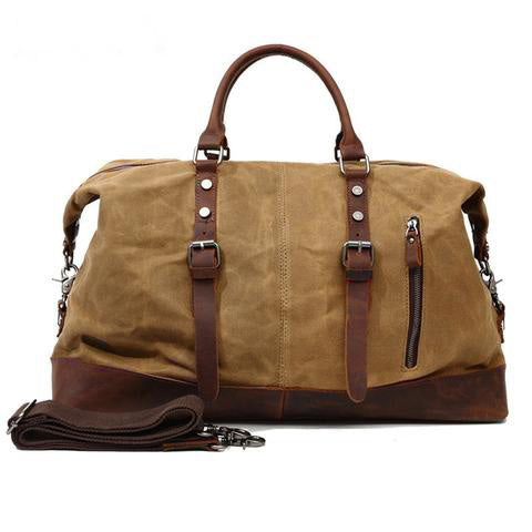 Canvas Vintage Travel Bag Men's