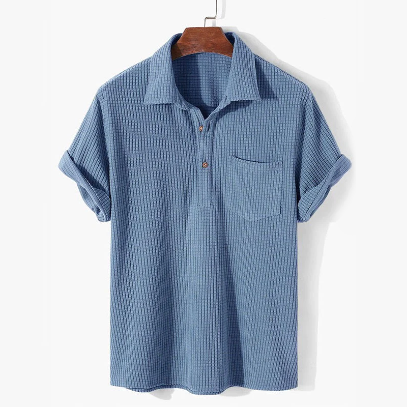 Men's Retro Hawaiian Shirt Short Sleeve Tropical Print