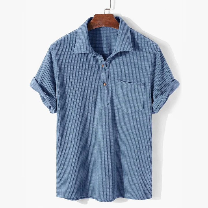 Men's Retro Hawaiian Shirt Short Sleeve Tropical Print