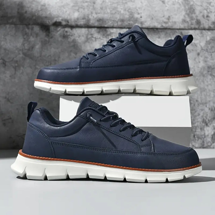 Men's casual sneakers presented for daily wear