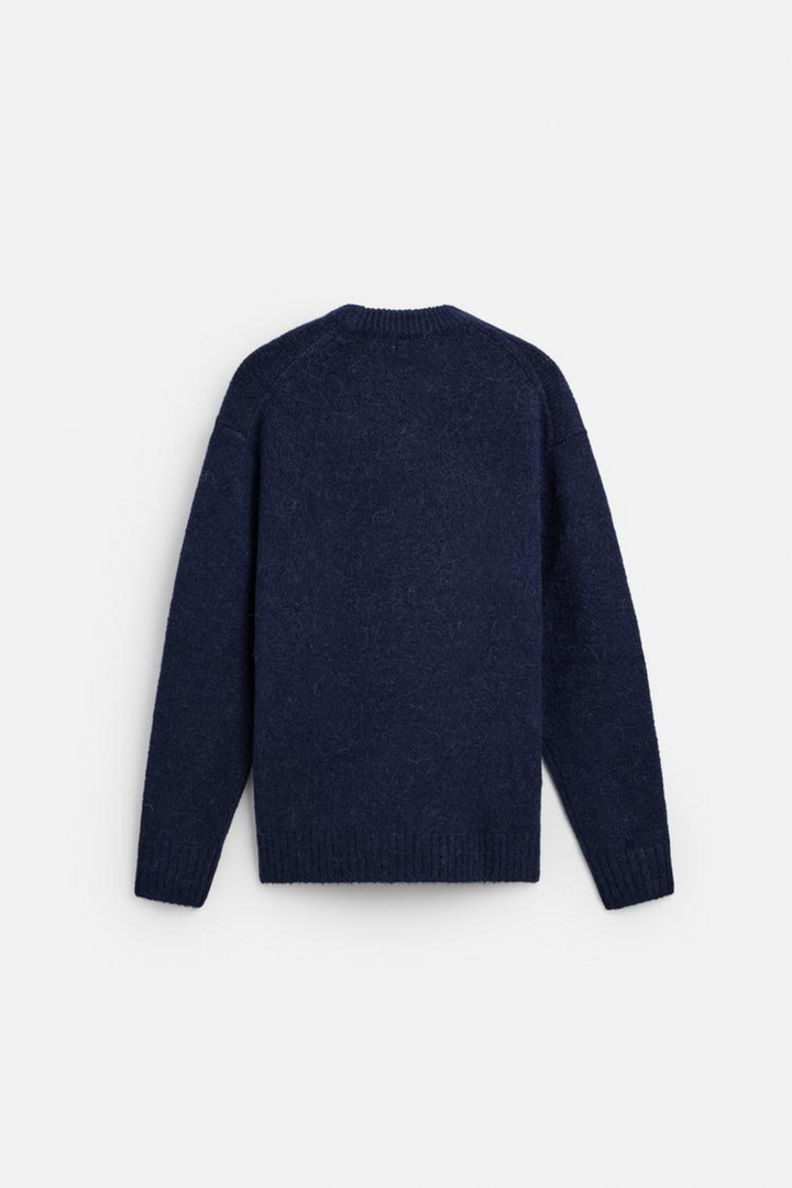 Cozy Textured Wool Knit Sweater