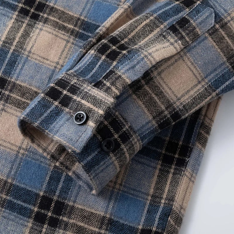 RustGrid Flannel Overshirt